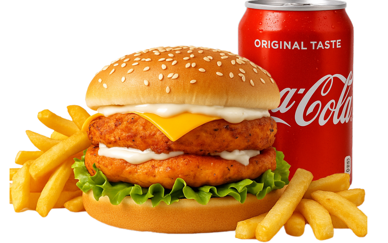Tika Burger Menu