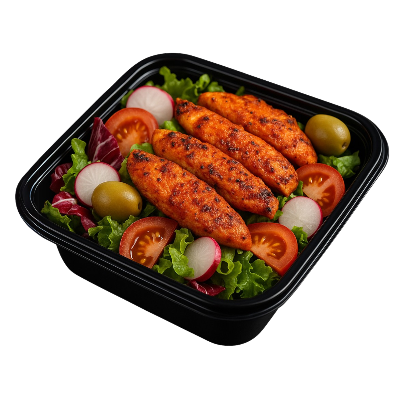 Insalata con polo tikka